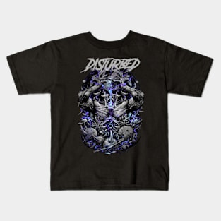 DISTURBED BAND MERCHANDISE Kids T-Shirt